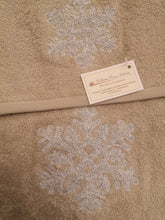 Carica l'immagine nel visualizzatore di Gallery, Coppie asciugamani in spugna ricamate Natale