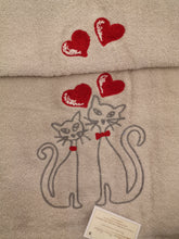 Carica l'immagine nel visualizzatore di Gallery, Coppie asciugamani in spugna ricamate