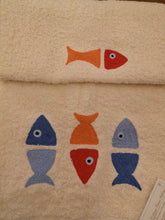 Carica l'immagine nel visualizzatore di Gallery, Coppie asciugamani in spugna ricamate
