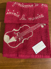 Carica l'immagine nel visualizzatore di Gallery, Coppie asciugamani in spugna ricamate Natale