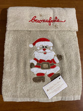 Carica l'immagine nel visualizzatore di Gallery, Coppie asciugamani in spugna ricamate Natale