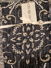 Carica l&#39;immagine nel visualizzatore di Gallery, Runner/sciarpa cotone e lana
