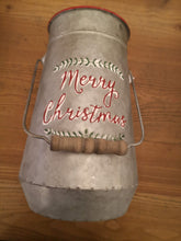 Carica l'immagine nel visualizzatore di Gallery, Contenitore latte da arredo Merry Christmas
