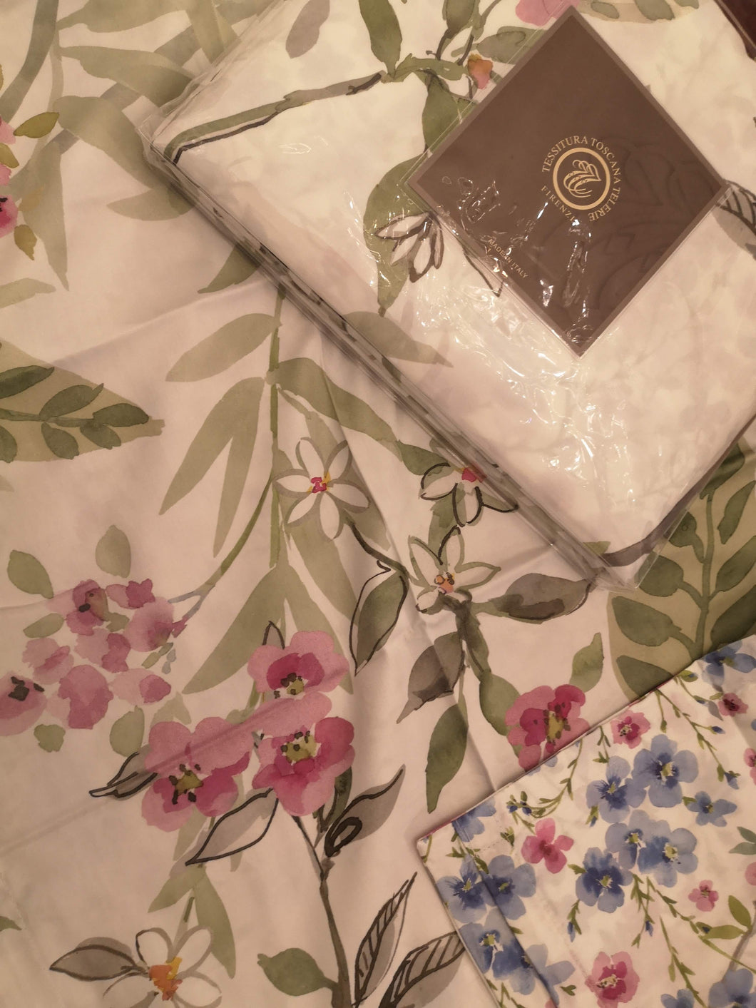 Completi letto 100% raso di cotone matrimoniale