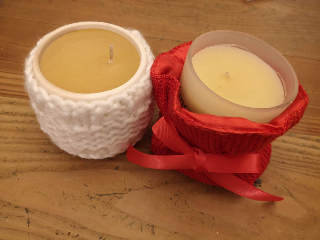 Candele con spezie naturali