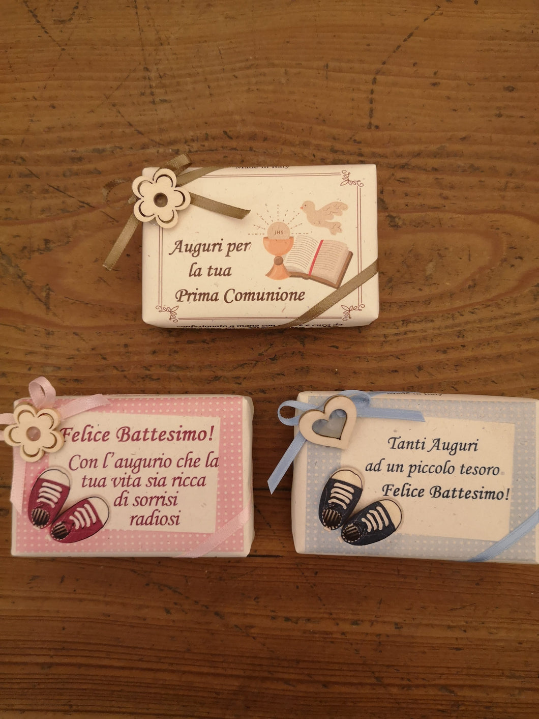 Saponette profumate ricorrenze religiose bambini