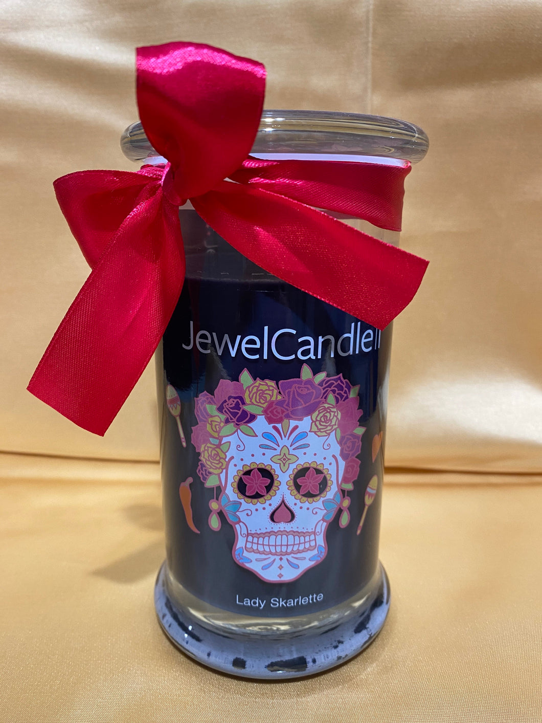 Candele profumate con gioiello in argento